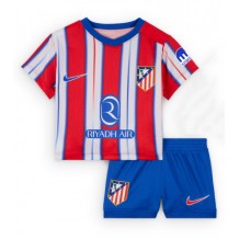 Atletico Madrid Hjemmedraktsett Barn 2024-25 Kortermet (+ Korte bukser)